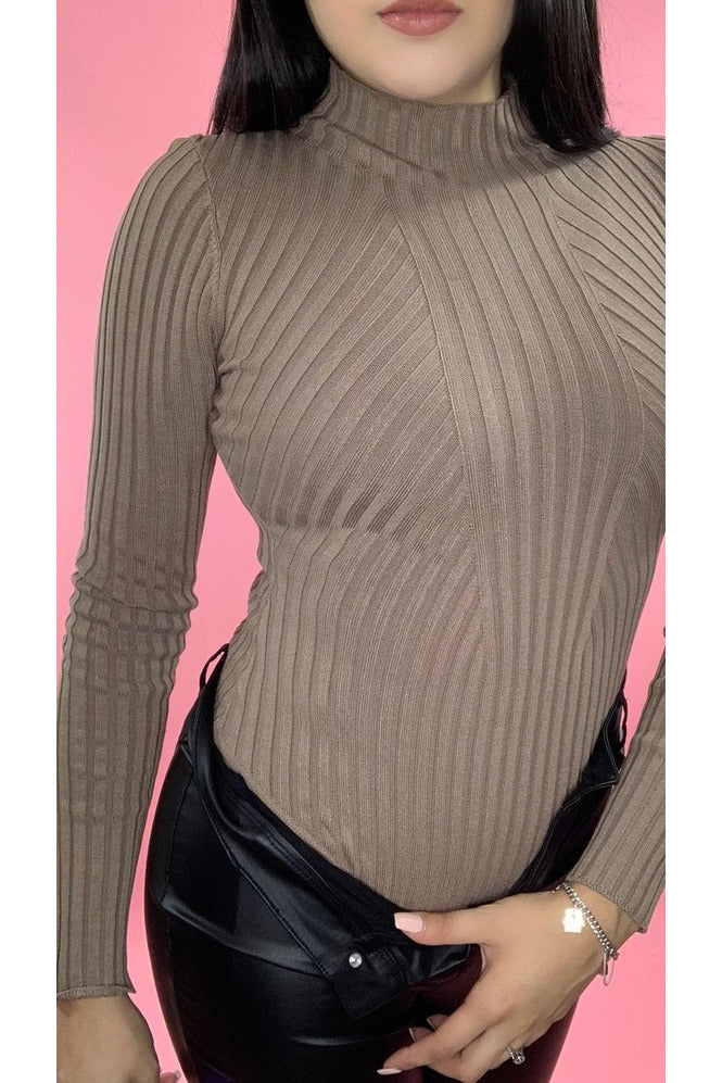Cozy Bodysuit (Mushroom)