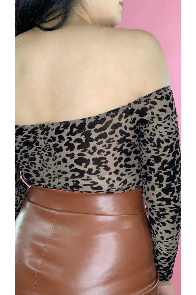 Say So Bodysuit (camel)