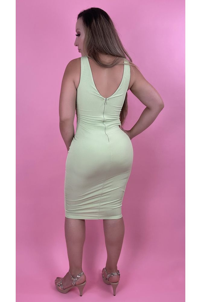 Scarlett Dress (avocado)
