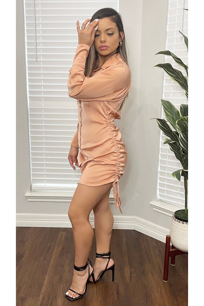 Karol Dress (dusty orange)