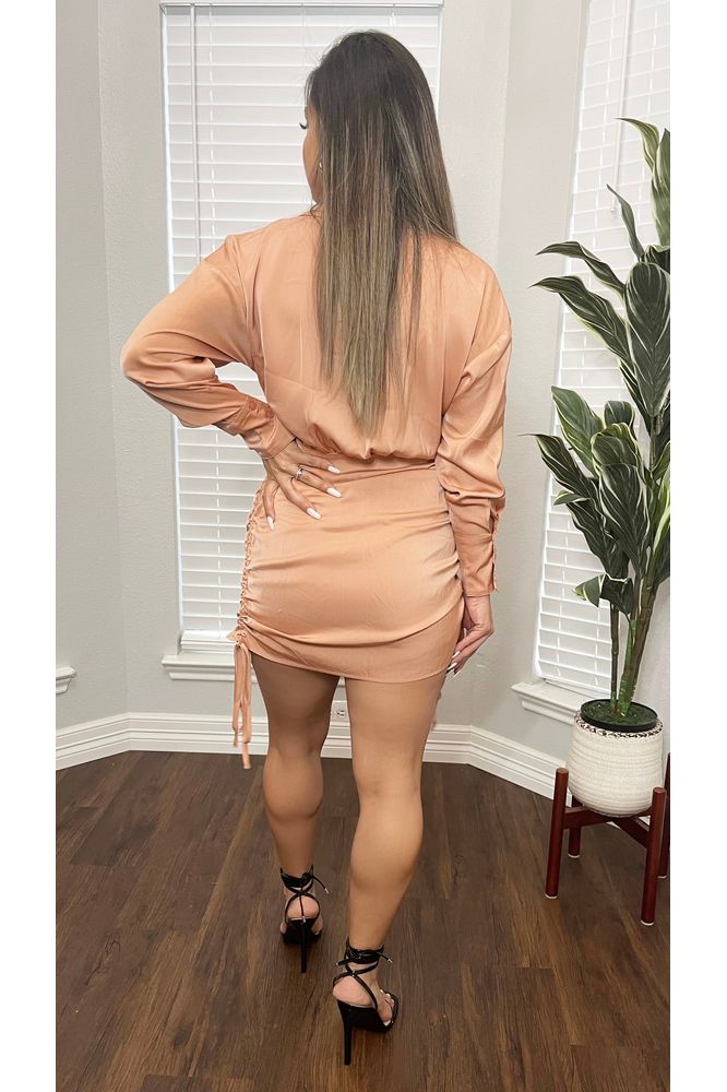 Karol Dress (dusty orange)