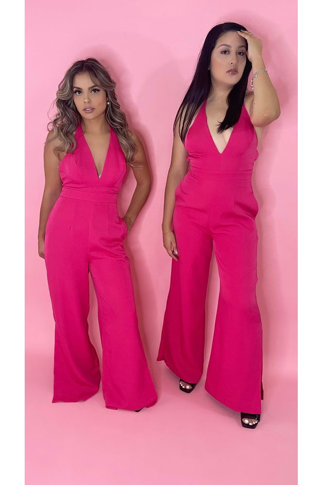 Lucia Jumpsuit (hot pink)