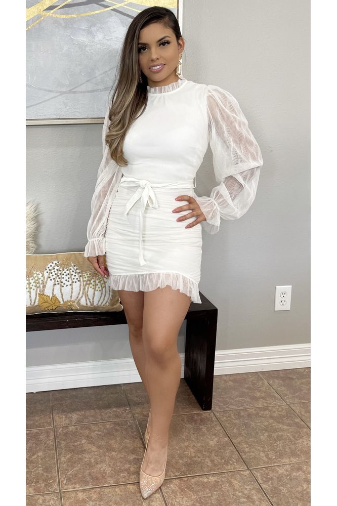 Sophia Dress (cream)