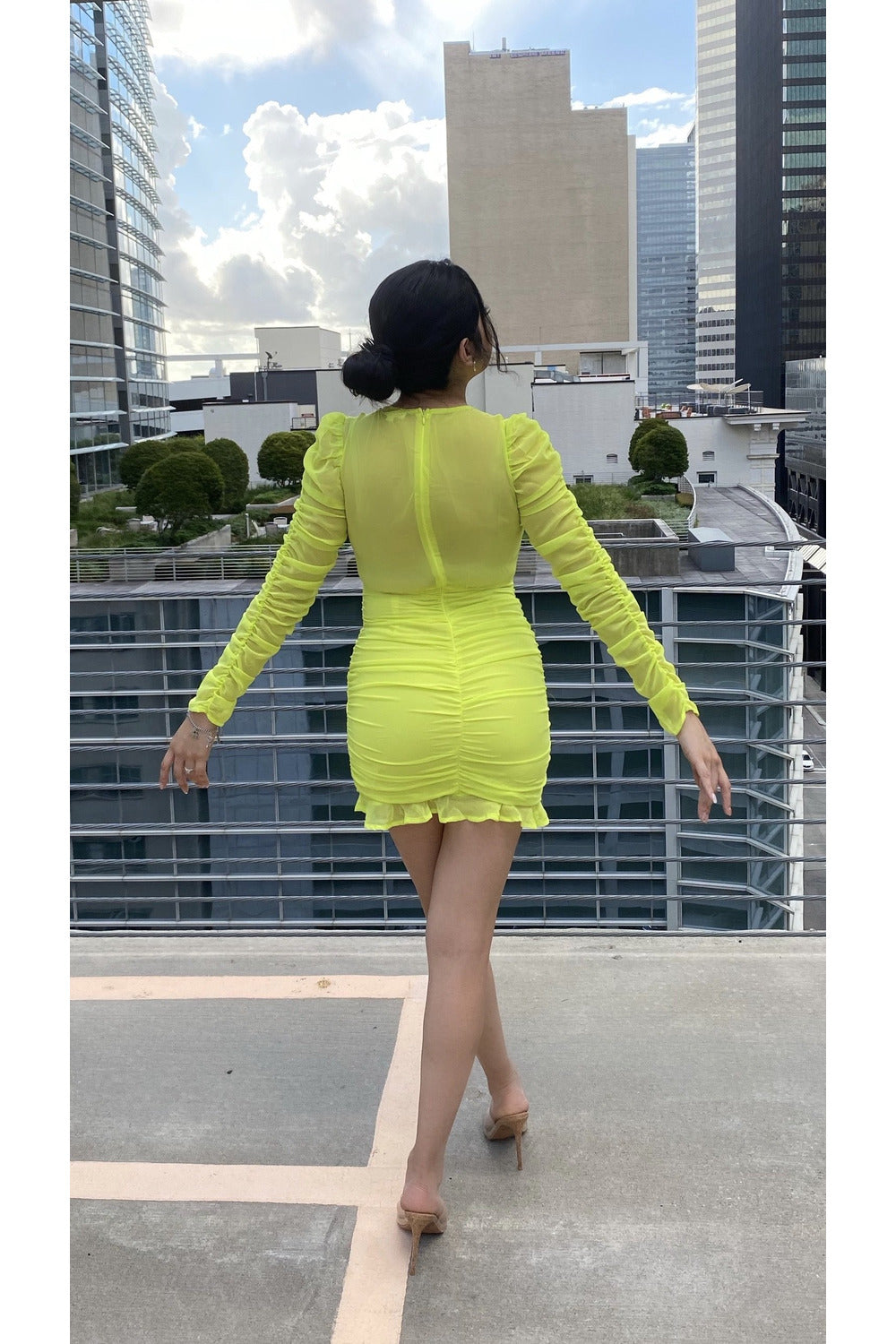 Safaera Dress (citrus yellow)